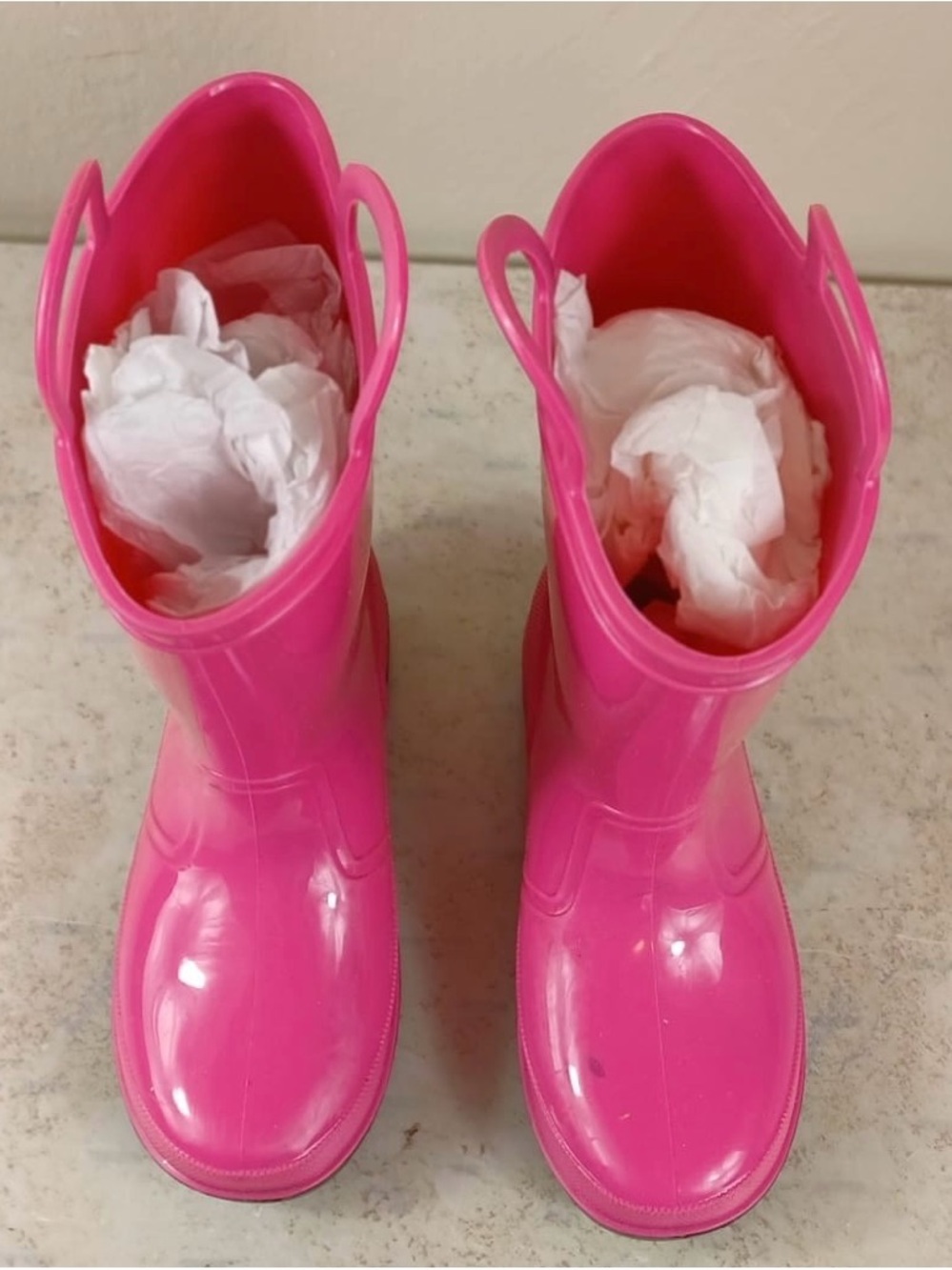 Girl's Toddler Arcade Rain Boot - Pink Size 12 - Picture 5 of 7